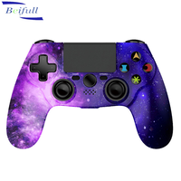 Livraison gratuite Double Vibration Meilleur contrôleur de jeu sans fil pour PS4