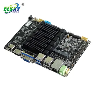 ELSKY 3.5-inch OEM Mainboard M415SE With CPU Processor Celeron J4125 VGA/DP HD_MI 2.0 Ddr4 Motherboard For Computer Pc