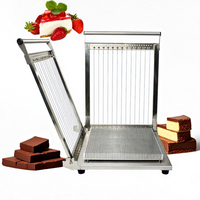 Machine à découper le beurre, le fromage, le tofu et les gâteaux, avec espacement réglable, machine à chocolat portative pour usage domestique