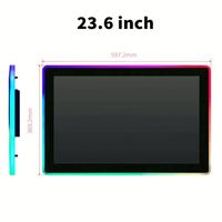 Monitor de Pantalla Táctil LED USB Capacitivo ZhengFeng Nuevo de 23.6/32/43 Pulgadas, 60Hz, 16:9, Negro, para Juegos, con 1 Año de Garantía