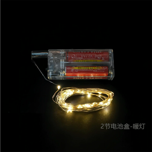 Battery operated led string Copper wire <strong>Christmas</strong> <strong>fairly</strong> garland string light for xmas holiday season Halloween decoration - Product Image 2