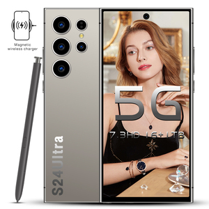 Smartphone S24 Ultra con Schermo 2K, Fotocamera Posteriore 108MP, Dual SIM, 16GB RAM per Sum S24 Ultra Sung 3G Mobile - Product Image 1