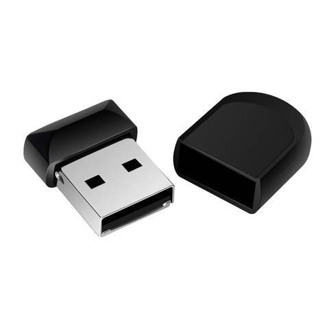 Wholesale 128GB 64GB 32GB 16GB 8GB Super Mini USB Flash Drives Customizable Logos USB 2.0 Interface
