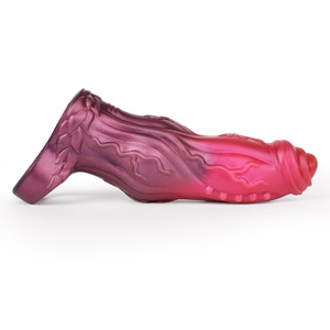 NNSX Monster Alien Cock Sheath Silicone Fantasy Penis Extender Penis Enlargement Sleeve Extension Hollow Dog <b>Dildo</b> Male Sex Toys - Product Image 5