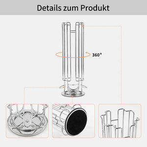 ที่วางแคปซูลกาแฟแบบพกพา ประหยัดพื้นที่ หมุนได้ 360 องศา สำหรับห้องครัวและมุมกาแฟ - Product Image 4