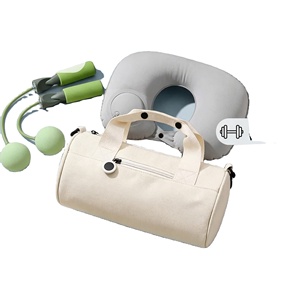 Set de Regalo de Fitness para Viajes, para Miembros de Gimnasios y Yoga, Incluye Cuerda para Saltar, Botella de Agua, Bolsa de Lona, Regalo de Bienestar para Clientes - Product Image 3