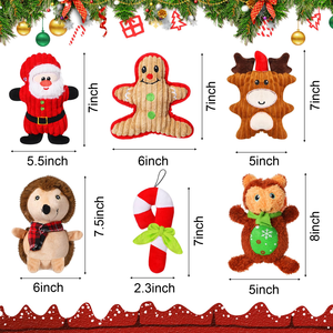 Juguetes de Peluche para Perros con Sonido, Personalizados al por Mayor, OEM y ODM, Material de Peluche, Juguetes Navideños para Perros, 2026 - Product Image 2