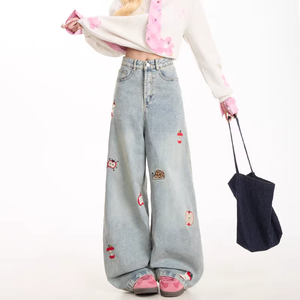 Liquidation d'usine 2026 : Jean stretch slim pour <span class=keywords><strong>femme</strong></span>, pantalon patte d'éléphant, pantalon décontracté tendance, expédition mixte - Product Image 6