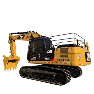 Excavatrice CAT 330D2L avec godet de terrassement, équipement lourd d'occasion - Product Image 1