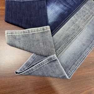 Tissu en denim sergé en coton doux Lizhi XH6005W-2A avec 1% d'élasticité pour jeans, shorts et sacs pour garçons et filles - Product Image 5