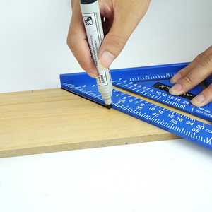 Righello Triangolare Bestseller, Forniture per Ufficio in ABS+PC, Strumento di Misurazione da 7 Pollici per Studenti, Righello per Disegno - Product Image 5