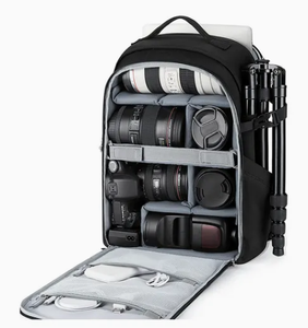 Tùy chỉnh công suất lớn Trọng lượng nhẹ không thấm nước <span class=keywords><strong>DSLR</strong></span> máy ảnh SLR Ba lô - Product Image 1