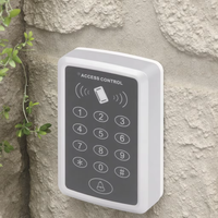 Lecteur de cartes RFID DFD étanche IP65 125KHz avec clavier ABS, sonnette LED, Wiegand 26, contrôle d'accès, OEM ODM, vente en gros