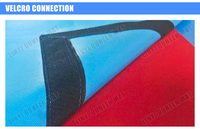 LINYIQUEEN 12M * 12M 40 '* 40' Tapis de compétition professionnel Tapis de championnat BJJ Couverture en PVC 6cm Mousse XPE