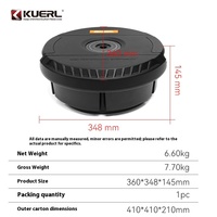 Subwoofer de pneu de secours de voiture haute puissance de 15 pouces D 12V Modification audio de voiture active avec bobine unique