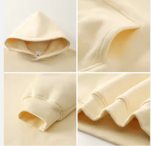 Dropshipping Streetwear pour hommes Logo graphique personnalisé Impression bouffante Sweat à capuche unisexe de haute qualité à épaules tombantes - Product Image 3