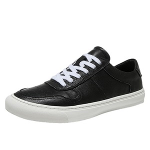Zapatos Blancos de Cuero Genuino de Vaca, Zapatillas de Estilo Casual para Hombre, Calzado Personalizado OEM - Product Image 5