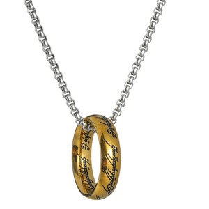 Collar con Colgante de Anillo de Rey Demonio Vintage al por Mayor, Collar con Colgante de Acero Inoxidable para Hombre, Joyería de Moda - Product Image 5