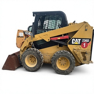 รถตักล้อยางขนาดเล็ก CAT 236D รุ่น SR200 น้ำหนักบรรทุก 3 ตัน เครื่องยนต์คัมมินส์ มือสอง - Product Image 1