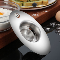 Kingwise – Filtre à protéines d'œuf en acier inoxydable de qualité alimentaire, écologique, compatible lave-vaisselle, outils et gadgets de cuisine créatifs, vente en gros