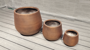 Nuevas Macetas de Fibra de Arcilla Creativas al por Mayor, Estilo Europeo, Personalizadas, Modernas, Antiguas, Romanas, Contemporáneas, Decorativas, para Jardín, con Drenaje - Product Image 5