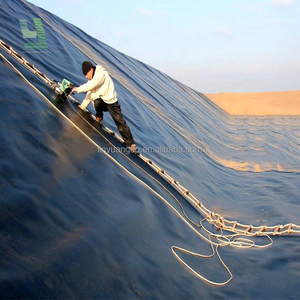 Geomembrana de HDPE Linyuan para Estanques (0.5-3mm de Espesor), Revestimiento Impermeable Desechable para Piscifactorías, Presas y Embalses - Product Image 4