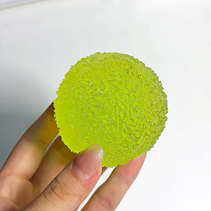 Jouet anti-stress amusant en forme de bonbon gélifié, 3 couleurs, à rebond lent, type boule de sucre - Product Image 4