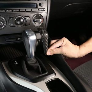 Gadget <span class=keywords><strong>de</strong></span> décoration <span class=keywords><strong>de</strong></span> voiture, accessoires ABS en Fiber <span class=keywords><strong>de</strong></span> carbone, <span class=keywords><strong>pommeau</strong></span> <span class=keywords><strong>de</strong></span> levier <span class=keywords><strong>de</strong></span> <span class=keywords><strong>vitesse</strong></span>, coque <span class=keywords><strong>de</strong></span> réglage <span class=keywords><strong>de</strong></span> voiture pour BMW série 3 E91 E90 E93 2006-2012 - Product Image 4