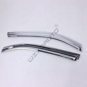 Parasol 2 uds ABS cromo ventana Deflector protectores sol lluvia visera cubierta accesorios de coche <span class=keywords><strong>1997</strong></span> 2004 para Starex - Product Image 2