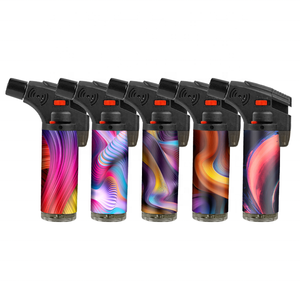 Briquet torche à gaz de haute qualité Offre Spéciale avec flamme bleue Logo personnalisé Design moderne pour la vente en gros ou les cadeaux - Product Image 1