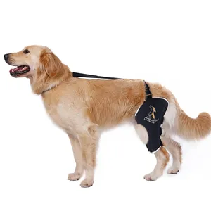 QQgift Custom Dog Leg Brace for Rear Hock Adjustable Canine Rear Hock Joint Brace for Torn ACL Provide Damage Sprain Protection