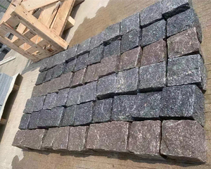 Pietra di <span class=keywords><strong>porfido</strong></span> di pietra di basalto nero per esterni strada Bluestone finitrici nero verde rosa grigio <span class=keywords><strong>porfido</strong></span> - Product Image 3