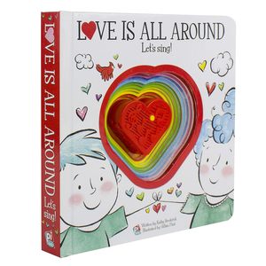 Vente chaude Livre Audio Éducatif Pour Enfants Coeur Bouton Sound Board avec Musique Offset Imprimé Couverture Rigide <span class=keywords><strong>Histoire</strong></span> Pour Enfants - Product Image 1