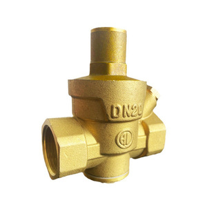 Vanne de réduction de pression en laiton Haidun DN20, type piston, réglable manuellement, pour conduite d'eau - Product Image 1