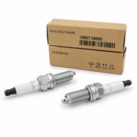 Bougie d'allumage automobile, bougie d'allumage en iridium, bougie d'allumage moteur 18857-09085 1885709085 SILZKR8H9G haute performance, compatible avec Hyundai Genesis