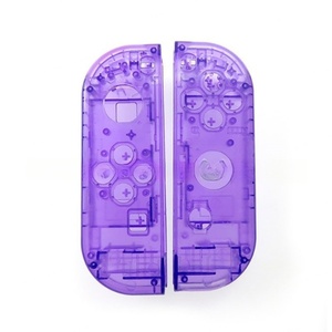 Coques transparentes pour poignées gauche et droite avec support central, coque de remplacement pour manettes Joy-Con de NS Switch - Product Image 4