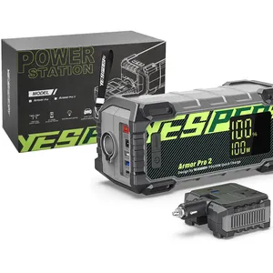 Yesper Armor Pro 2 Generator daya luar ruangan Powerstation mobil Power bank 300W baterai Lifepo4 berkemah