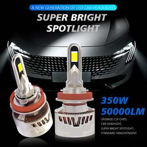 Bombillas LED para Faros Delanteros de Coche, Forma de U, Ajuste Universal, 12V 240W 24000LM 6000K, Tubo de Cobre, para Luces Antiniebla, Luz Alta/Baja (H4/H7/H11) - Product Image 4