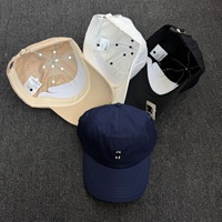 Nouvelle casquette de baseball brodée avec lettres, tendance, simple et élégante, protection solaire, casquette bec de canard universelle de haute qualité