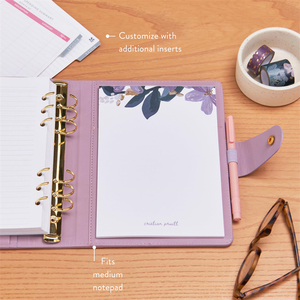 Cá nhân hoá A5 Vòng chương trình nghị sự chất kết dính bìa da Tạp Chí bơm lại máy tính xách tay xoắn ốc Nhật Ký kế hoạch chất kết dính tổ chức - Product Image 6