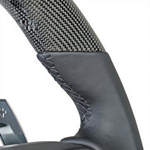 لـ 15-23 Porsche Cayenne GT تعديل الألمانية 3K جلد عادي الرياضة 6 تكلم شعار مخصص - Product Image 3