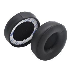 Coussinets d'oreille de remplacement confortables, soulagement de la pression, coussinets d'oreille pour une utilisation toute la journée, en cuir protéiné pour écouteurs Beats Solo Pro - Product Image 1