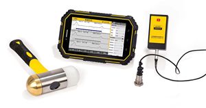 أداة قياس ديناميكية لسلامة كومة الأساس ، أداة كشف ديناميكية للكومة ، أداة فحص الخرسانة - Product Image 4