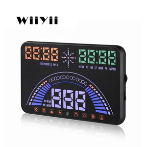 <span class=keywords><strong>Clé</strong></span> de voiture intelligente multifonctionnelle Wiiyii S7 avec OBD2 GPS et écran tête haute de 5,8 pouces, garantie de 2 ans - Product Image 2