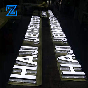 Insegne Metalliche 3D per Esterni per Pubblicità, Disponibili <span class=keywords><strong>Online</strong></span> dalla Cina - Product Image 6