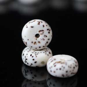Bodhi Seed Beads Round Natural Pattern Loose Beads For DIY <b>Bracelet</b> Buddhist Prayer Beads 108 Pieces Accessories Spacers - Product Image 2