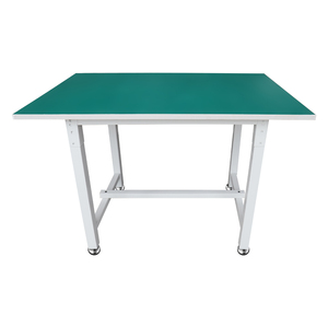 Table de travail antistatique pour chaîne de montage de haute qualité, personnalisée, avec convoyeur à bande et éclairage LED - Product Image 2