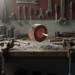 Ttake Corundum Abrasive Cloth Flap <b>Wheel</b> 25x10 Mm 3 Mm Shaft 80 Grit For <b>Grinding</b> - Product Image 3