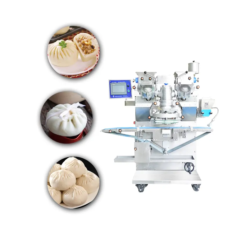 Brand New Automatic steamed stuffed bun making bao machine traders steam bun machine