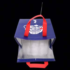 Sac isotherme ultra-grand en non-tissé, matériau PP extra-isolé pour les courses, la livraison de nourriture, la restauration - Product Image 6